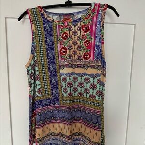 Johnny Was Casual Top Sz Med